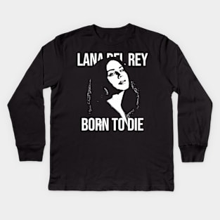 vintage LDR bron to die Kids Long Sleeve T-Shirt